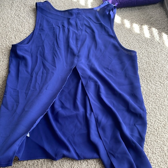 Express royal blue tank size medium - Picture 3 of 3